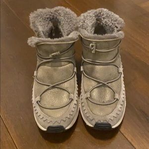 Ash Suede Sneaker Booties